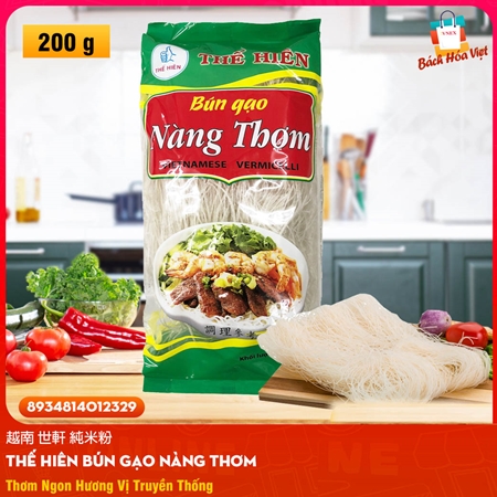 Bún Gạo Nàng Thơm Hiệu THẾ HIÊN (Gói 200g)